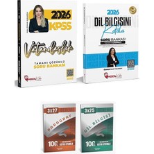 Anla Kazan + Hoca Kafası 2026 Kpss Vatandaşlık + Dil Bilgisi Soru Bankası 2 Li Set - Esra Özkan Karaoğlu, Öznur Saat Yıldırım Anla Kazan + Hoca Kafası Yayınları