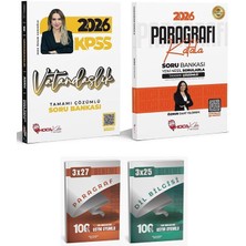 Anla Kazan + Hoca Kafası 2026 Kpss Vatandaşlık + Paragraf Soru Bankası 2 Li Set - Esra Özkan Karaoğlu, Öznur Saat Yıldırım Anla Kazan + Hoca Kafası Yayınları