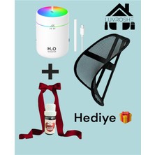 Luvroshe bel desteği bel yastığı HEDİYELİ  Hava Nemlendiricisi koku h2o