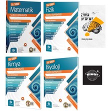 Bilgisarmal 10.sınıf Mat-F-K-Biyo Soru Bankası Yeni MÜFREDAT+ZİHİNDENEME-KS289