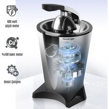 Rowenger D-8036F 600WATT Elektrikli Narenciye Sıkacağı Portakal Sıkacağı Meyve Sıkacağı