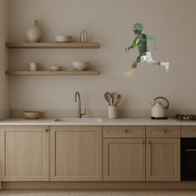 Koşan Figür Dekoratif Duvar Aynalı Tablosu - NX6132-4302