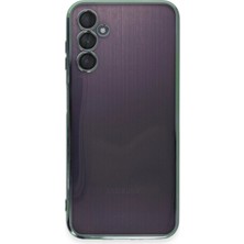 Samsung Galaxy A14 4g Kılıf Lensli Silikon - Yeşil - NX1763-6552