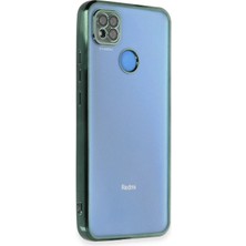 Xiaomi Redmi 9c Kılıf Lensli Silikon - Yeşil - NX8440-6086