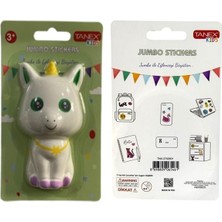 Tanex Jumbo Stickers Sukuşi Unicorn Beyaz