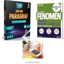 Strateji Yayınları Lgs Gün Gün Paragraf Soru Bankası ve Fenomen Yayınları Deyimler Atasözleri ve Özdeyişler Soru Bankası Seti Priz Tutucu Hediye