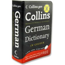 Collins Gem Collins German Dictionary In Colour