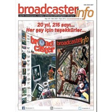 Broadcasterinfo:aylık Televizyon,radyo,sinema Teknolojileri Dergisi: 20 YIL,215 Sayı...her Şey Için Teşekkürler... (SAYI:215-MART 2023 Retro Koleksiyon Eski Baskı)