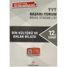 Bahçeşehir Yayınları 12. Sınıf Tyt Din Kültürü ve Ahlak Bilgisi Başarı - Yorum Branş Denemeleri