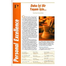 Personal Excellence - Yaşam Rotanızı Keşfedin -Daha Iyi Bir Yaşam Için - Retro Eski Basım Koleksiyon (Ağustos 2002 Yıl:3 Sayı:34)