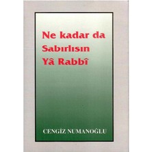 Ne Kadar Da Sabırlısın Ya Rabbi - Cengiz Numanoğlu (Cep Kitabı)