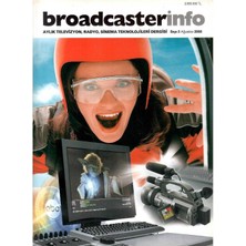 Broadcasterinfo: Aylık Televizyon, Radyo, Sinema Teknolojileri Dergisi - (Sayı: 2 - Ağustos 2003 Retro Koleksiyon Eski Baskı)