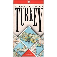 Turkey Tourist Map Of Turkey (Harita)