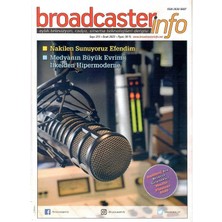 Broadcasterinfo:aylık Televizyon,radyo,sinema Teknolojileri Dergisi: Medyanın Büyük EVRIMI(SAYI:213-OCAK 2023 Retro Koleksiyon Eski Baskı)
