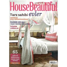 House Beautiful - Tarz Sahibi Evler - Retro Eski Basım Koleksiyon (Mart 2015 - SAYI:135 (Not Ekleri Yoktur!!!)