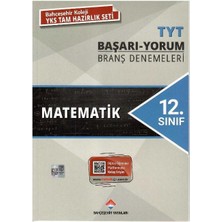Bahçeşehir Yayınları 12. Sınıf Tyt -  Matematik Başarı - Yorum Branş Denemeleri