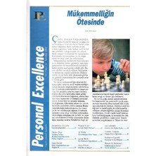 Personal Excellence - Yaşam Rotanızı Keşfedin -Mükemmelliğin Ötesinde - Retro Eski Basım Koleksiyon (Temmuz 2002 Yıl:3 Sayı:33)