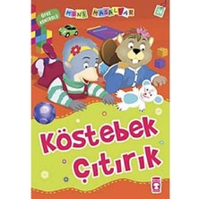 Köstebek Çıtırık - Öfke Kontrolü: Mini Masallar Cep Kitabı