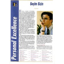Personal Excellence - Yaşam Rotanızı Keşfedin - Seçim Sizin - Retro Eski Basım Koleksiyon (Ocak 2000 Yıl:1 Sayı:3)