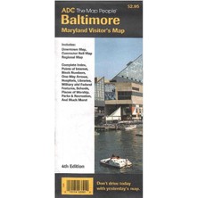Baltimore Md Visitor's (Map Harita)