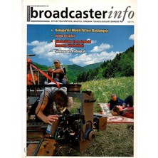 Broadcasterinfo: Aylık Televizyon, Radyo, Sinema Teknolojileri Dergisi - Sinema ve Fotoğraf (Sayı: 40-Nisan 2007 Retro Koleksiyon Eski Baskı)