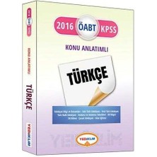 Yediiklim Öabt 2016 Türkçe Öğretmenliği Konu Anlatımlı