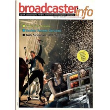 Broadcasterinfo:aylık Televizyon,radyo,sinema Teknolojileri Dergisi -Yayın Sesi Işleme (SAYI:124-ARALIK-2014 Retro Koleksiyon Eski Baskı)