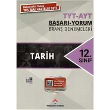 Bahçeşehir Yayınları 12. Sınıf Tyt - Ayt Tarih Başarı - Yorum Branş Denemeleri