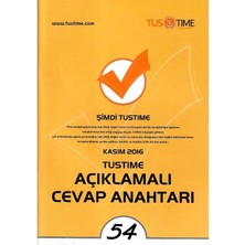 Tus Time 2016 Deneme Sınavı Temel Bilimler ve Klinik Bilimler Testi Soru ve Açıklamaları Cevap Anahtarlı (54)