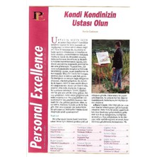 Personal Excellence - Yaşam Rotanızı Keşfedin -Kendi Kendinizin Ustası Olun - Retro Eski Basım Koleksiyon (Haziran 2001 Yıl:2 Sayı:20)