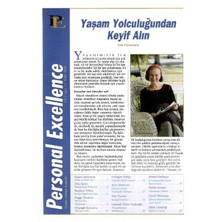 Personal Excellence - Yaşam Rotanızı Keşfedin - Yaşam Yolculuğundan Keyif Alın - Retro Eski Basım Koleksiyon (Eylül 2000 Yıl:1 Sayı:11)
