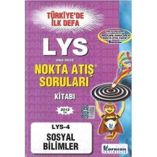 Lys 4 Sosyal Bilimler Nokta Atış Karacan Yayınları Karacan Açıköğretim Yayınları