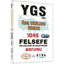 Yediiklim Ygs'den Önce Çözülmesi Gereken 1045 Felsefe Din Kültürü ve Ahlak Bilgisi Sorusu Yediiklim