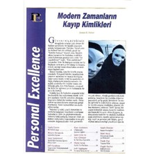 Personal Excellence - Yaşam Rotanızı Keşfedin - Modern Zamanların Kayıp Kimlikleri - Retro Eski Basım Koleksiyon (Ocak 2001 Yıl:2 Sayı:15)