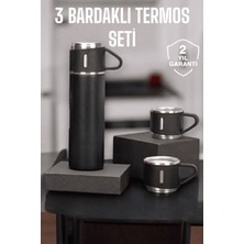 500 ml Kapasiteli Taşınabilir Basınçlı Termos Seti Günlük Kullanım Için Ideal