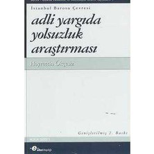 Adli Yargıda Yolsuzluk Araştırması