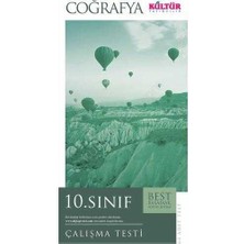 Kültür Yayınları Best 10. Sınıf Coğrafya Çalışma Testi