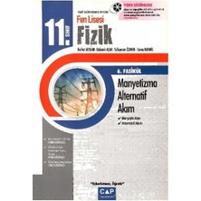 Çap Yayınları Fen Lisesi 11. Sınıf Fizik - Manyetizma Alternatif Akım