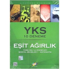 Fdd Yks Eşit Ağırlık 10 Deneme (Türk Dili ve Edebiyatı-Sosyal Bilimler 1-Matematik)