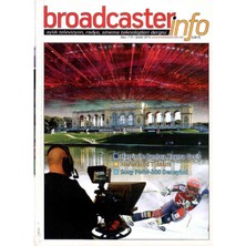 Broadcasterinfo: Aylık Televizyon, Radyo, Sinema Teknolojileri Dergisi -Harris ile Bantsiz Yayına Geçiş (SAYI:115- Şubat - 2014 Retro Koleksiyon Eski Baskı)