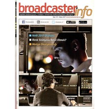 Broadcasterinfo:aylık Televizyon,radyo,sinema Teknolojileri Dergisi -Renk Stüdyosu Nasıl Olmalı ? (SAYI:151-MAYIS-2017 Retro Koleksiyon Eski Baskı)