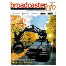 Broadcasterinfo:aylık Televizyon,radyo,sinema Teknolojileri Dergisi-Azerspace -2 Geliyor (SAYI:165-EYLÜL 2018 Retro Koleksiyon Eski Baskı)