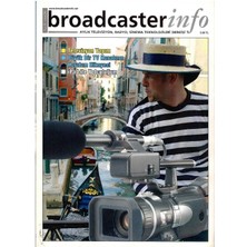 Broadcasterinfo: Aylık Televizyon, Radyo, Sinema Teknolojileri Dergisi - Büyük Bir Tv Kanalının Kurulum Hikayesi (Sayı: 82-Şubat 2011 Retro Koleksiyon Eski Baskı)