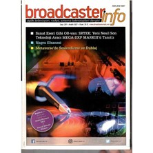 Broadcasterinfo:aylık Televizyon,radyo,sinema Teknolojileri Dergisi: Metaverse'de Seslendirme ve DUBLAJ(SAYI:201-ARALIK 2021 Retro Koleksiyon Eski Baskı)