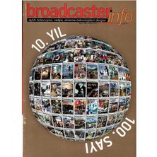 Broadcasterinfo: Aylık Televizyon, Radyo, Sinema Teknolojileri Dergisi -10.yıl 100.SAYI (Sayı: 100-EKIM 2012 Retro Koleksiyon Eski Baskı)
