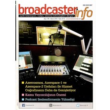 Broadcasterinfo:aylık Televizyon,radyo,sinema Teknolojileri Dergisi-Podcast Seslendirmenin YÜKSELIŞI(SAYI:178-KASIM 2019 Retro Koleksiyon Eski Baskı)