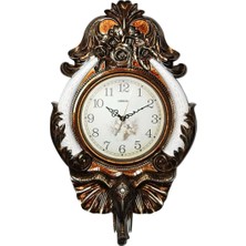 Duvar Saati Fil Temalı Büyük Polyester Saat Koy No.3 40 x 67 cm