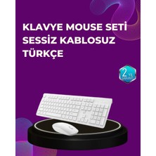 S'82 Ofis ve Ev Kullanımı Için Kablosuz Klavye Fare Seti - Ergonomik ve Pratik
