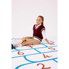 DeFacto Kız Çocuk Okula Dönüş Standart Fit Triko Süveter E7709A825AU