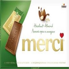 Merci Hazelnut-Almond 100GR Ithal Çikolata